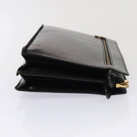 LOUIS VUITTON Epi Angian Shoulder Bag 2way Black - Picture 4 of 16